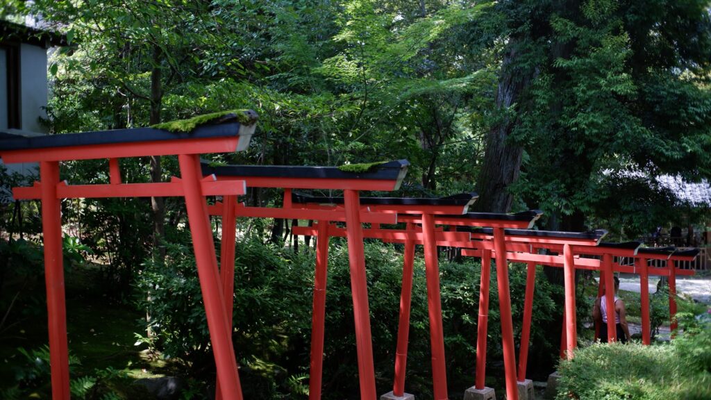 金澤神社的鳥居步道