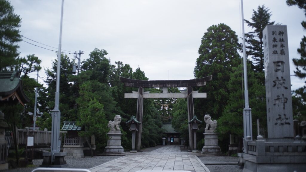 日枝神社門口