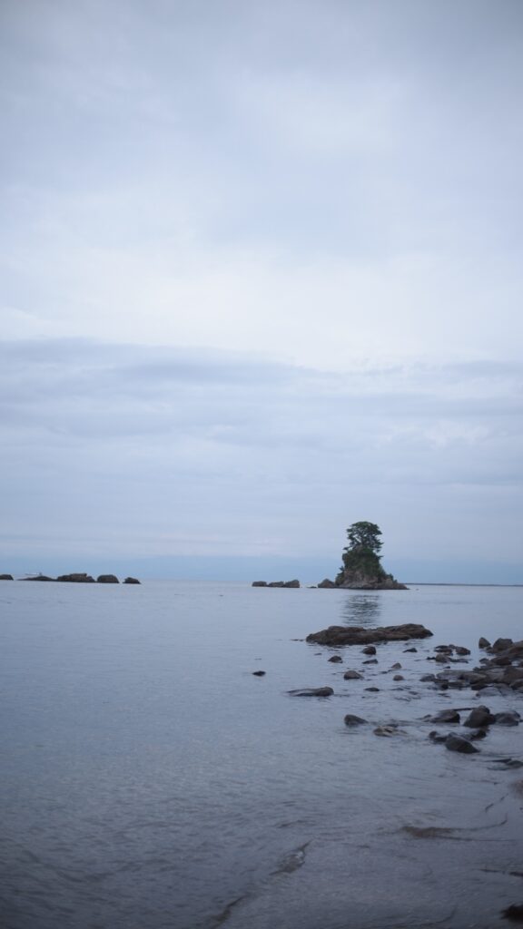 雨晴海岸風景2